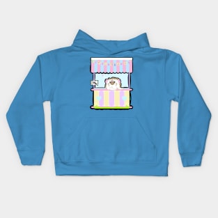 Kissing Booth Hedgehog! Kids Hoodie